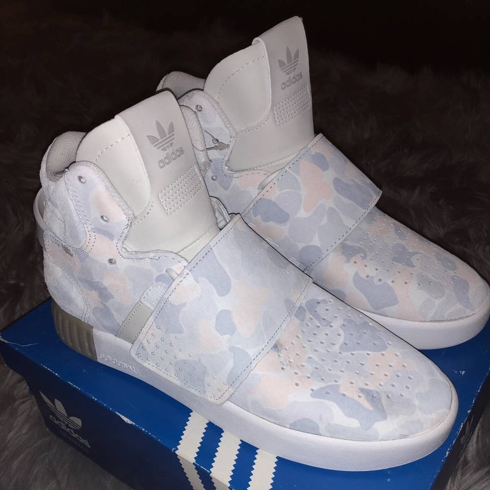 BRAND NEW Adidas Camo Tubular Invader Strap J
